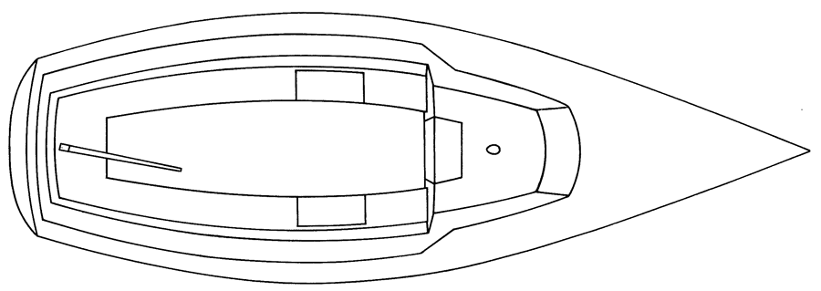 sonar sailboat dimensions